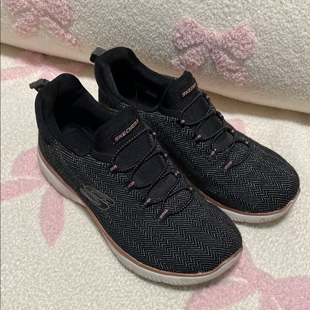 Skechers Women's Black Sneakers